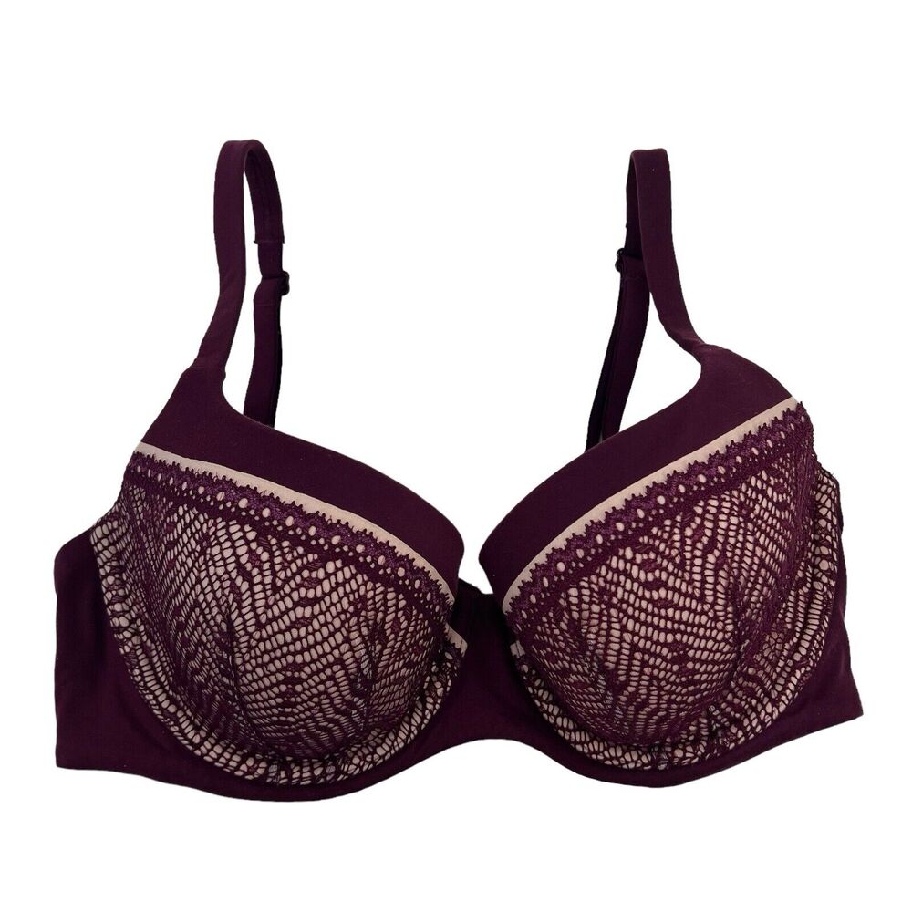 Body By Victoria's Secret Size 32DD Bra Lined Demi Coverage Underwired Multiway